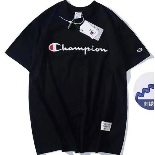Men's Casual Champion T-shirt- Black