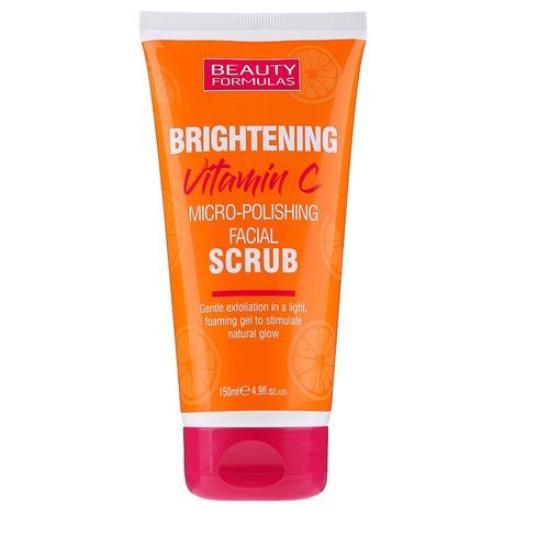 Beauty Formulas Brightening Vitamin C Facial Scrub