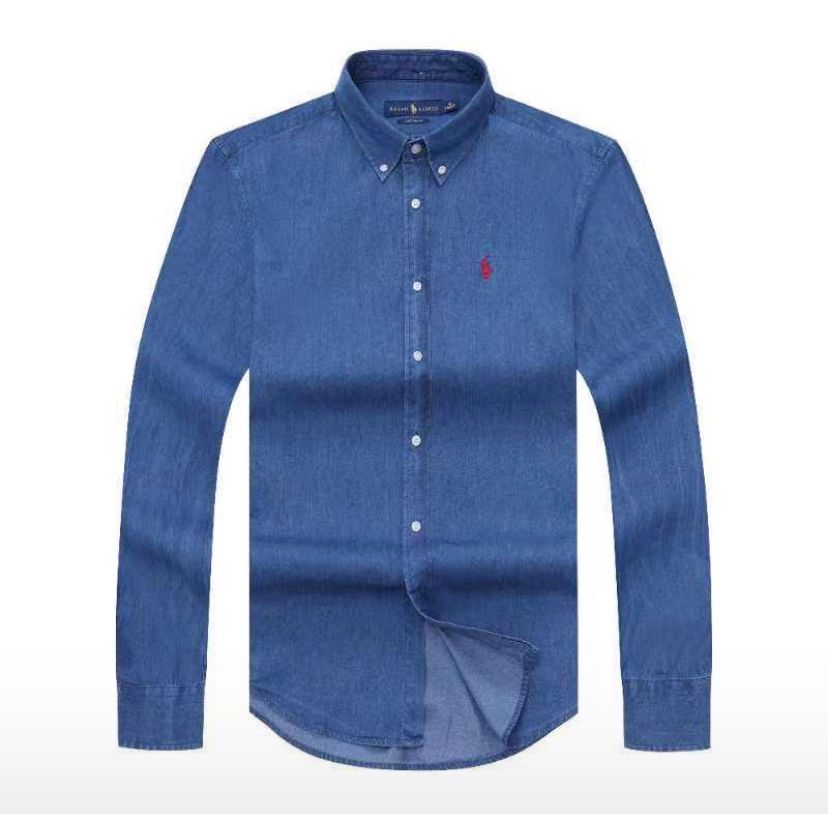 PRL Denim Long Sleeve Shirt