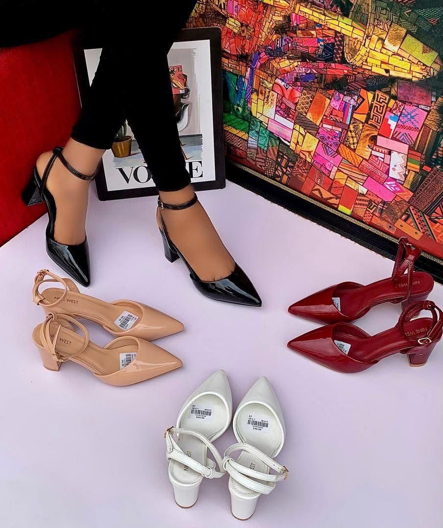Black Nine West Heel