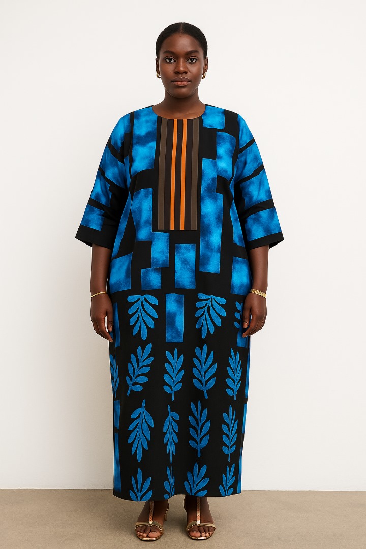 The Fubara Ankara Dress