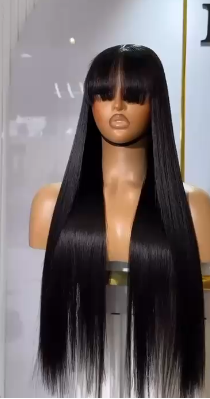 Fringe Bone Straight Wig