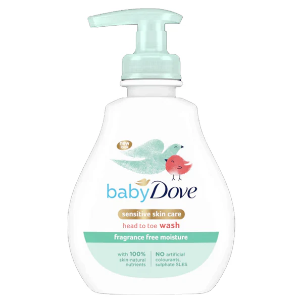 Dove Baby Sensitive Moisture Fragrance-Free Head to Toe Wash