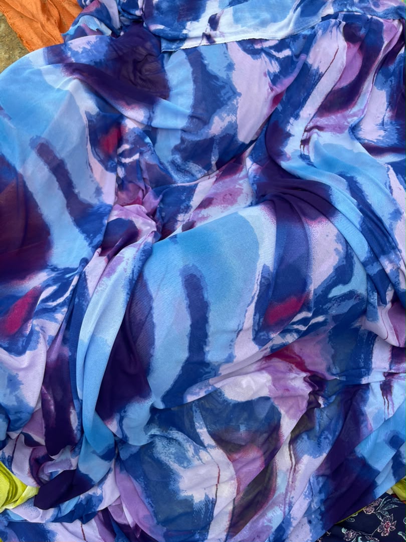 Soft Chiffon Mesh Fabric for Dresses