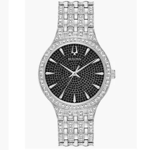 Bulova Silver Ice Watch