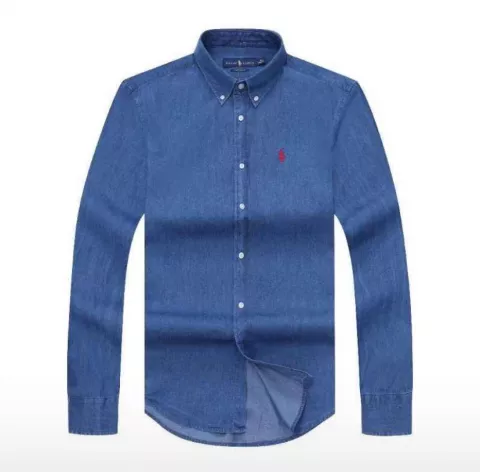 PRL Denim Long Sleeve Shirt