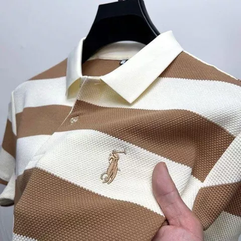 Ralph Lauren Premium Luxury Short Sleeve Collar Neck Polo