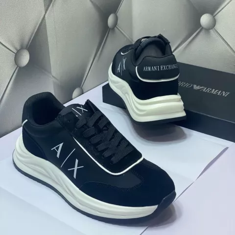Emperor Armani Lace Up Sneakers
