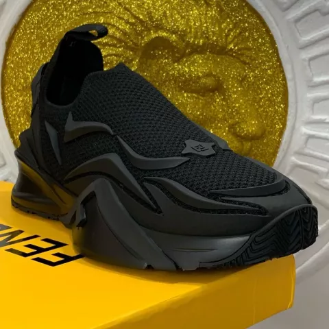 Fendi Roma All Black Sneakers