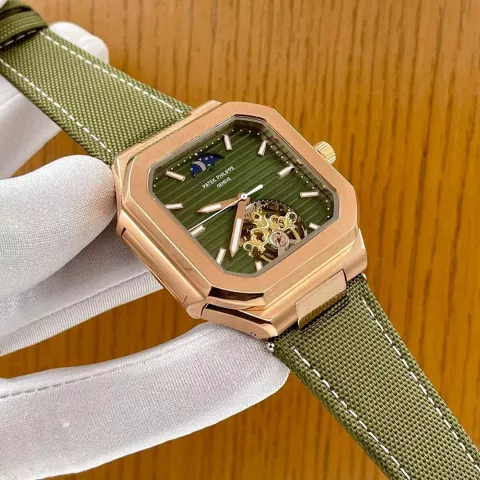 Men's Fashion Patek Philippe Watch- Green