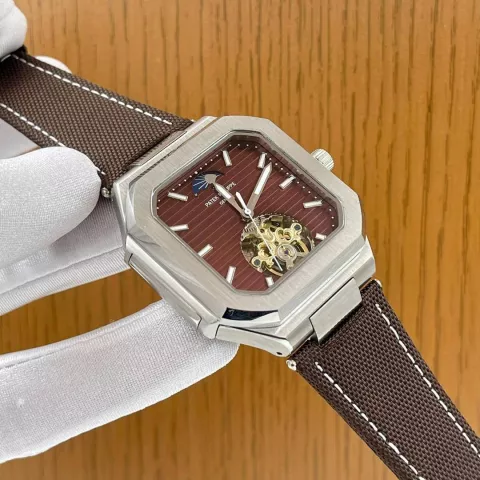 Men's Fashion Patek Philippe Watch- Brown