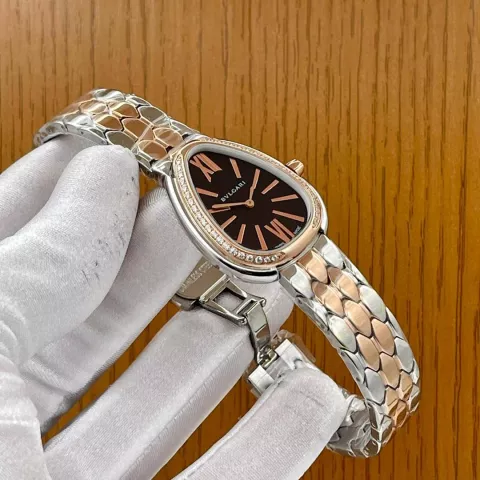 Women's Elegant Bvlgari Chain Strap Watch