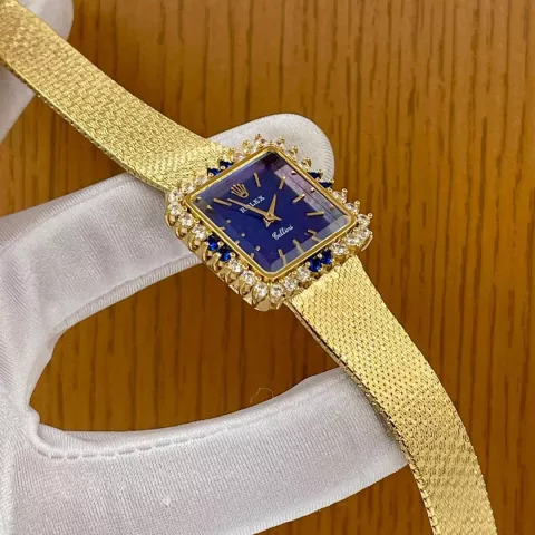Chain Mesh Rolex Wristwatch