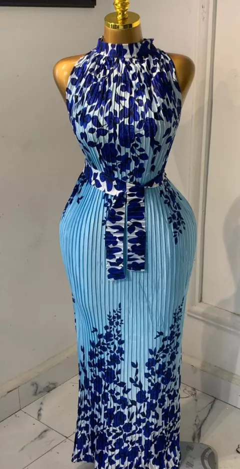 Colorful Sunray Maxi Dress
