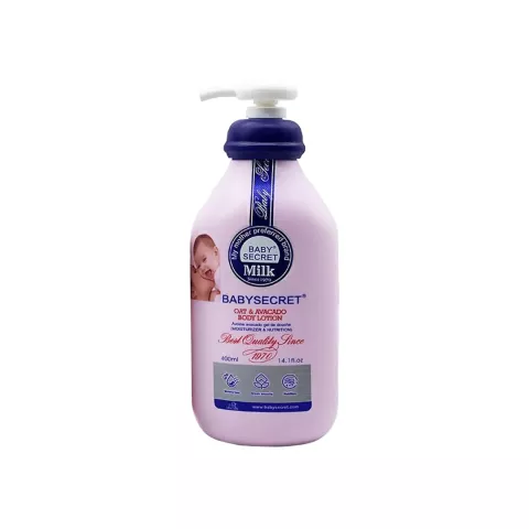 Baby Secret Oat & Avocado Body Lotion for Soft, Nourished Baby Skin