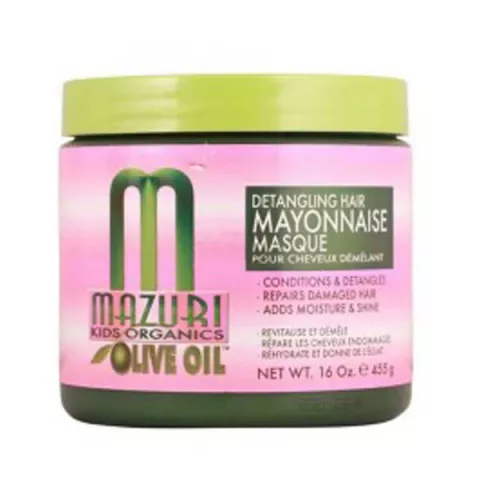 Mazuri Kids Organics Olive Oil Detangling Hair Mayonnaise Masque