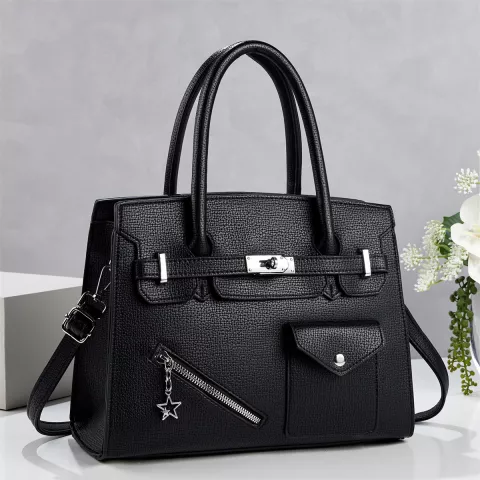 Ladies Leather Midi Handbag