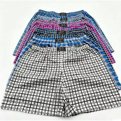 Men's Cotton Boxer Underwear – 6-Pack