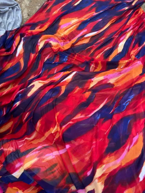 Lightweight Chiffon Mesh Dress Fabric