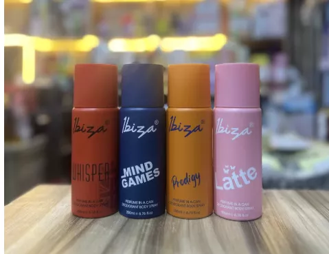Ibiza Unisex Long Lasting Body Spray